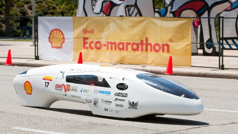 На экомарафоне Shell студенты поставили рекорд расхода в 0,06 литра на 100 км