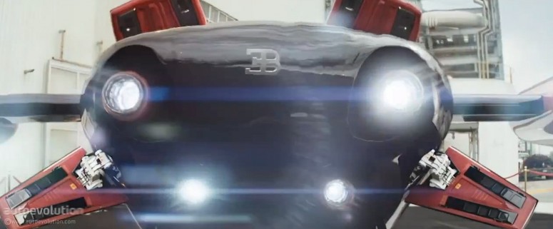 Фильм «Элизиум» 2013: космический Bugatti и Nissan GT-R [видео]