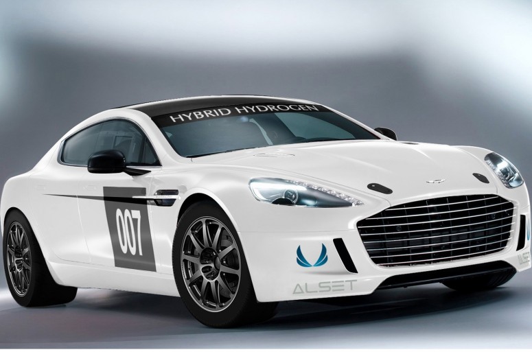 Водородный Aston Martin Rapide S готовится к 24 часам Нюрбургринга