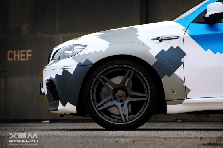 Тюнеры закамуфлировали BMW X6 M явно не для маскировки