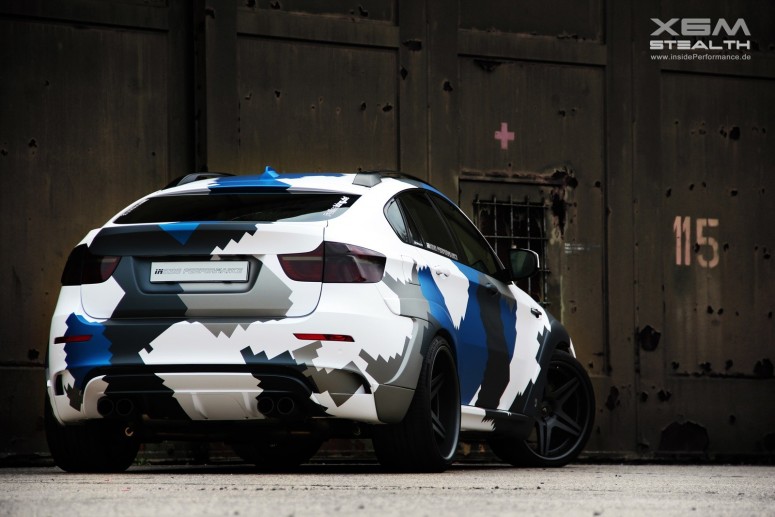 Тюнеры закамуфлировали BMW X6 M явно не для маскировки