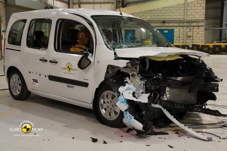 Mercedes Citan разочаровал в тестах Euro NCAP [2 видео]