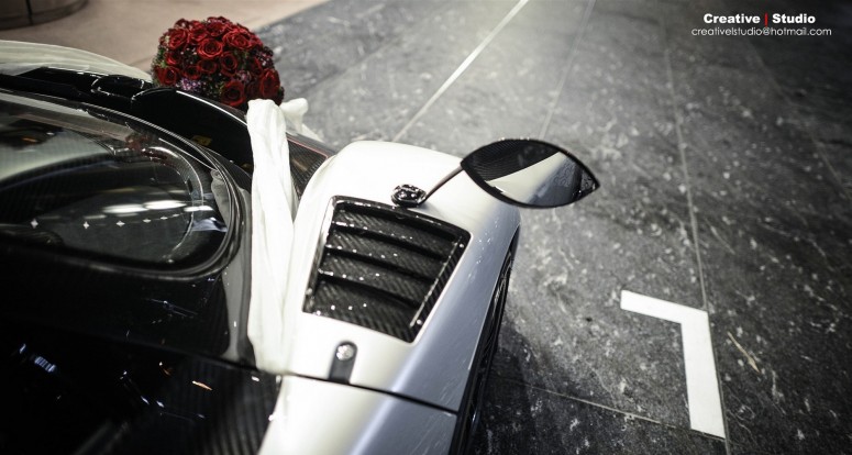 Лучший свадебный автомобиль в мире: Pagani Zonda Cinque