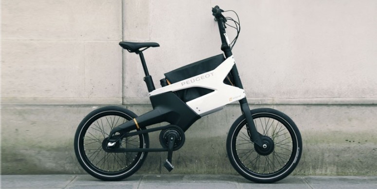 Гламурный электрический велосипед AE21 от Peugeot [фото]