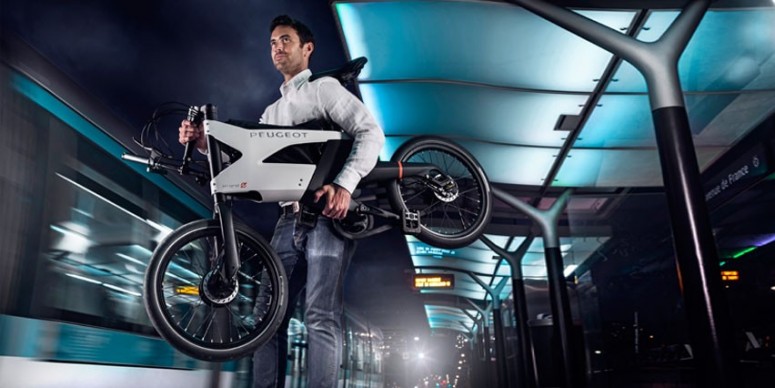 Гламурный электрический велосипед AE21 от Peugeot [фото]