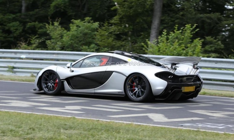 McLaren тестирует экстремальную версию гибрида P1