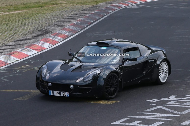 Alpine начало испытания платформы с кузовом Lotus?
