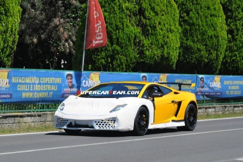 Неизвестный Lamborghini Gallardo оказался Squadra Corse [фото]