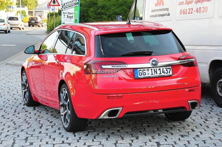 Opel Insignia OPC 2014: первые подробности «заряженного» универсала