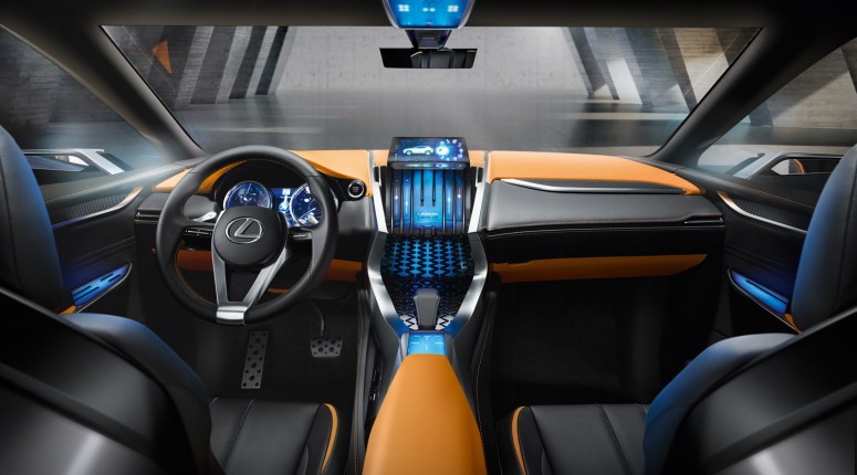 Lexus показал странный концепт кроссовера LF-NX [фото]