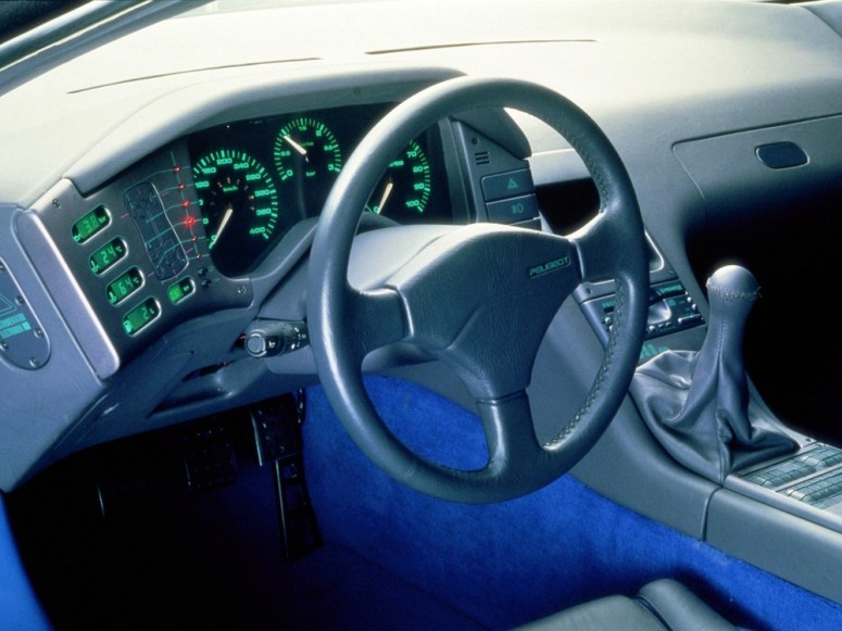 1988 Peugeot Oxia: лаборатория для технологий будущего [фото]