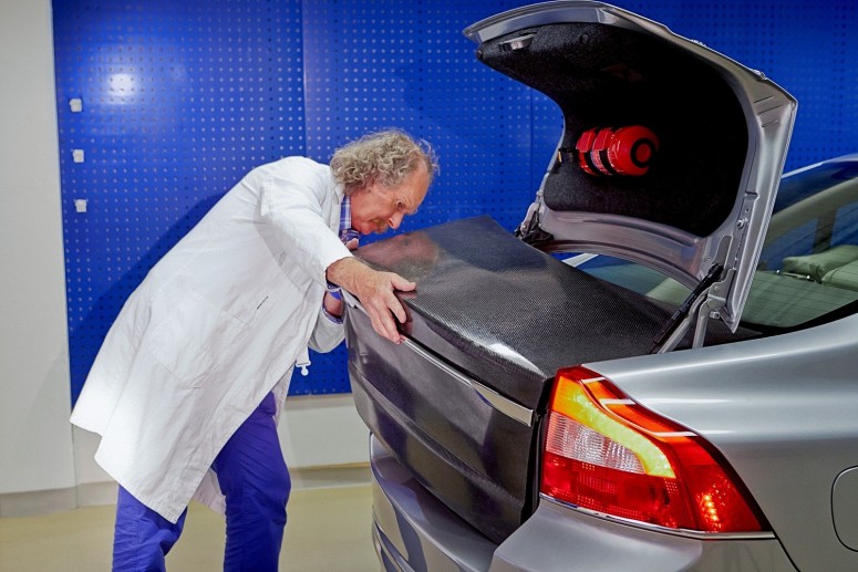 Volvo встроит аккумуляторы в кузов автомобиля