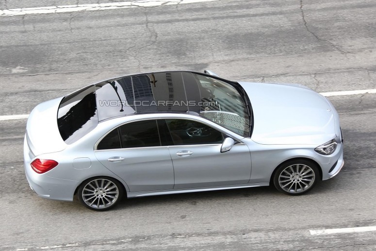 2014 Mercedes-Benz C-Class сфотографировали со всех сторон