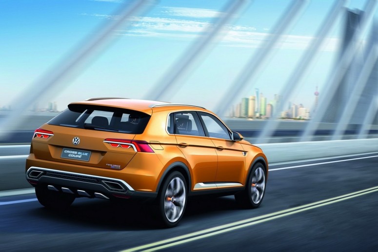 VW может привезти внедорожник CrossBlue Coupe в Европу