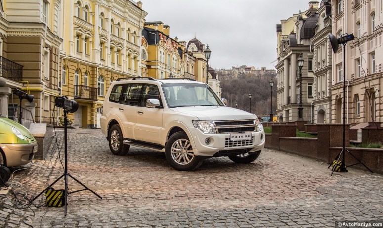 В Украине прошла официальная фотосессия нового Mitsubishi Pajero Wagon