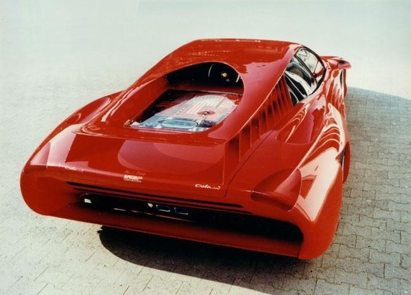 Забытый суперкар: Colani Ferrari Lotec Testa d’Oro 1989