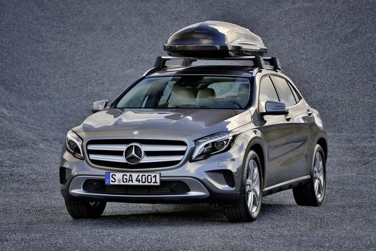 Mercedes предложил аксессуары для нового внедорожника GLA
