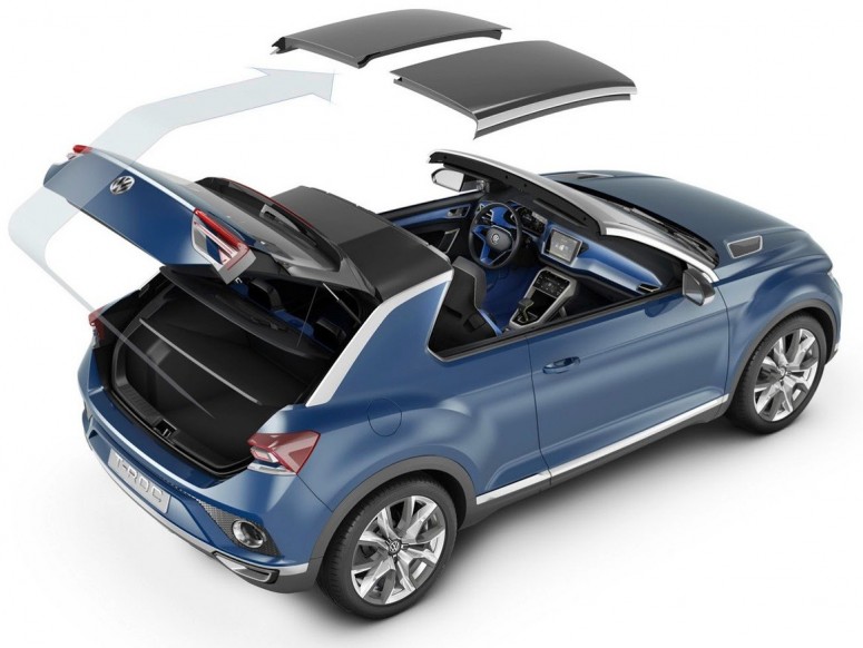 Volkswagen T-ROC: концепт городского кроссовера-купе