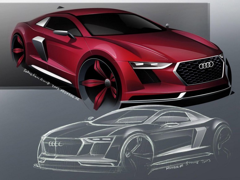Следующее Audi R8 получит меньшие двигатели и архитектуру Huracan
