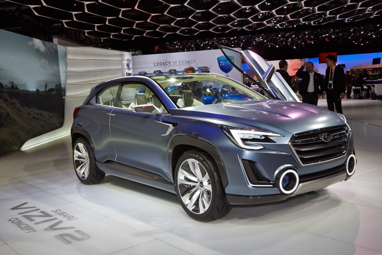 Subaru продолжает экспериментировать с дизайном: концепт Viziv 2