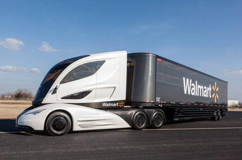Крупнейшая в мире розничная сеть Walmart создала грузовик