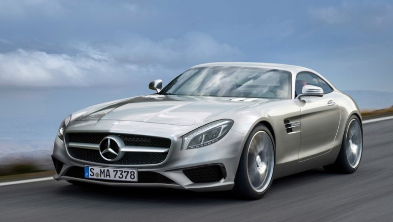Купе Mercedes AMG GT проходит финальные тесты