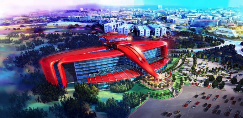 Новый тематический парк Ferrari Land построят в Испании