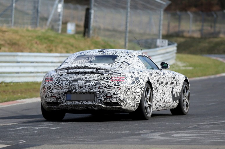 Mercedes GT AMG усиленно готовится к летнему дебюту
