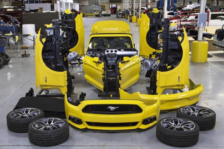 Как Ford разбирал кабриолет 2015 Mustang [видео]