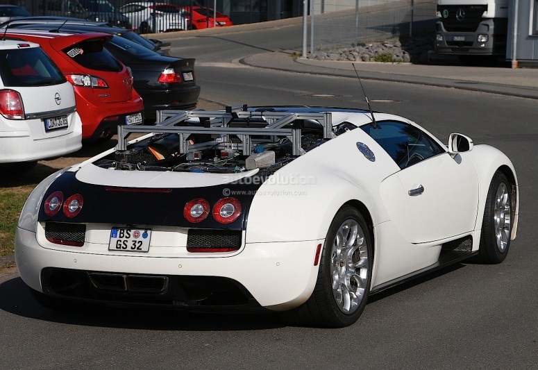 Второе поколения Veyron будет гибридным [фото]