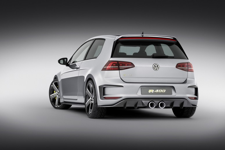 VW Golf R 400 Concept пойдет в производство [видео]