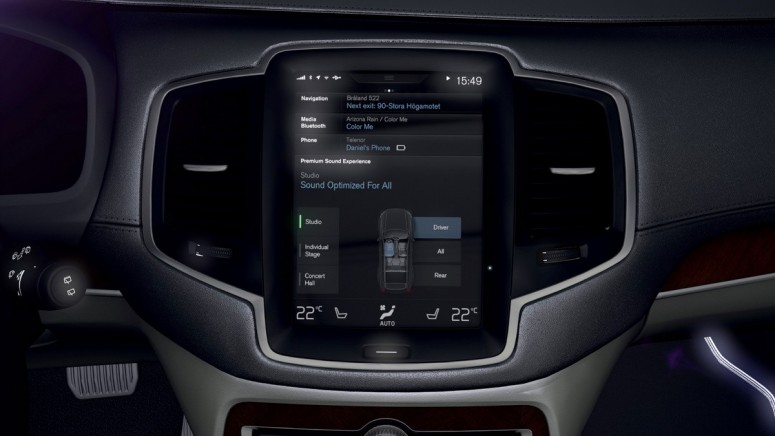 Volvo продемонстрировала аудиосистему нового XC90