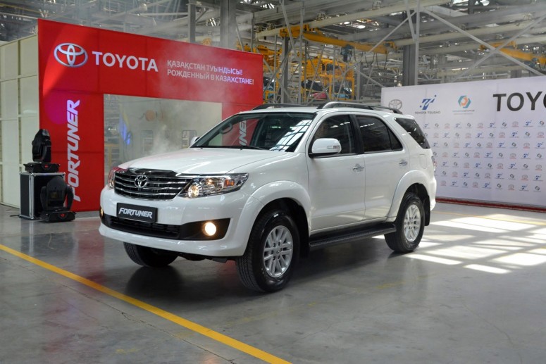 Toyota начала сборку внедорожника Fortuner в Казахстане