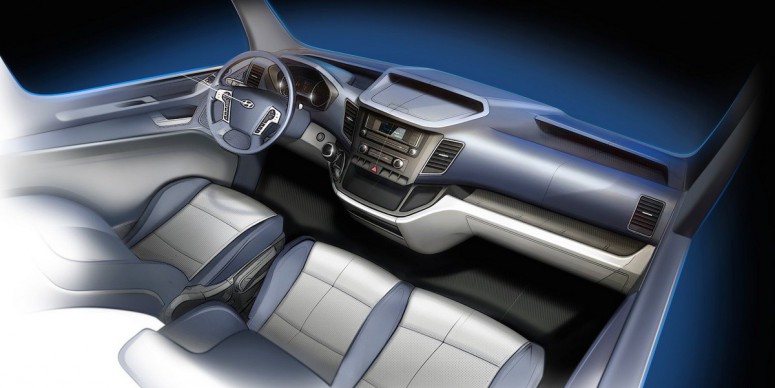 Hyundai дразнит полноразмерным фургоном H350