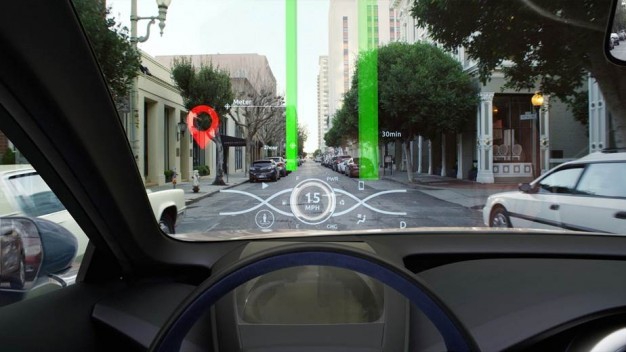 «Тойота» продемонстрировала 3D-дисплей для лобового стекла