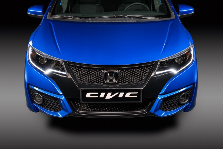 Honda рассекретила европейский Civic 2015 [фото]