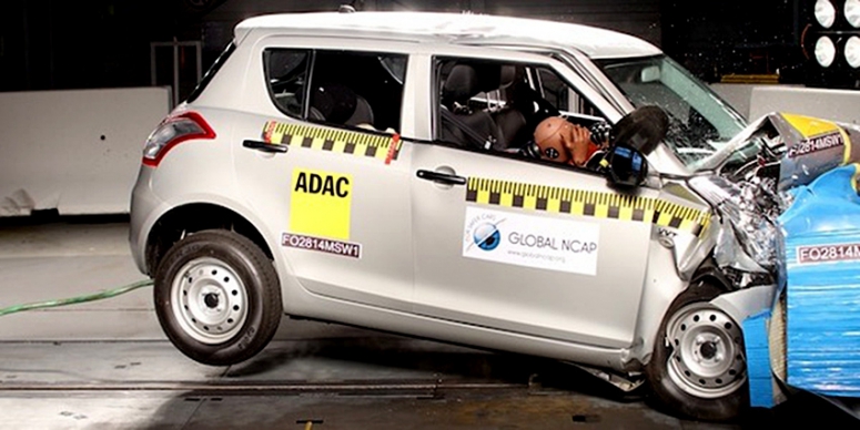 Datsun и Maruti получили нулевой рейтинг безопасности [2 видео]