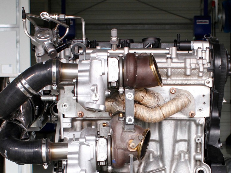 Volvo испытывает мотор с тремя турбинами