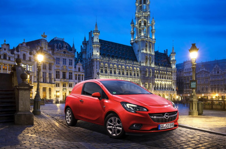 Opel выводит на рынок обновленный фургон Corsavan