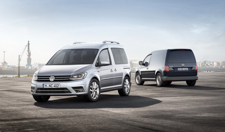 Volkswagen Caddy 2015 представили в четвертом поколении [фото]