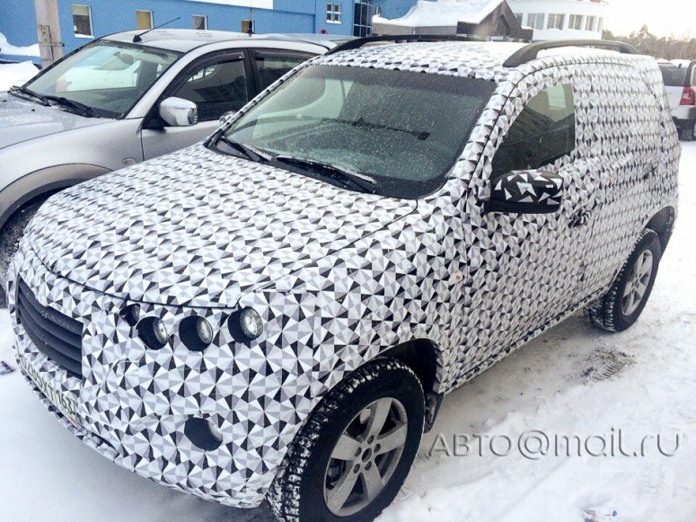 Новая Chevrolet Niva замечена на зимних тестах [фото]