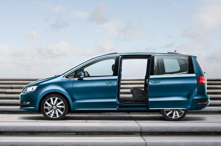 Минивэн 2015 Volkswagen Sharan скромно обновился [фото]