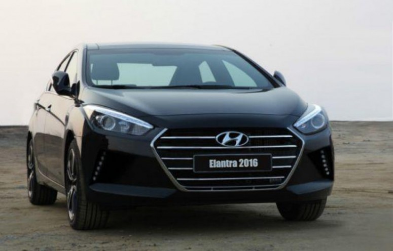 В Сеть слили первый снимок Hyundai Elantra 2016