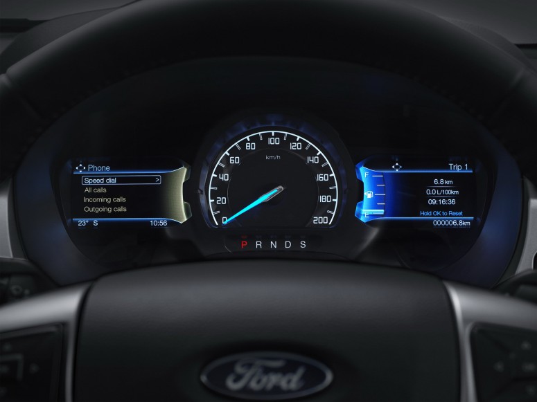 Пикап Ford Ranger 2016 стал экономичнее и агрессивнее [фото]