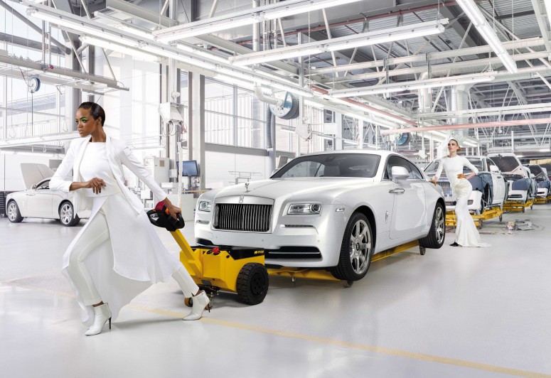 Спецверсия Rolls-Royce Wraith: вдохновлённый миром высокой моды