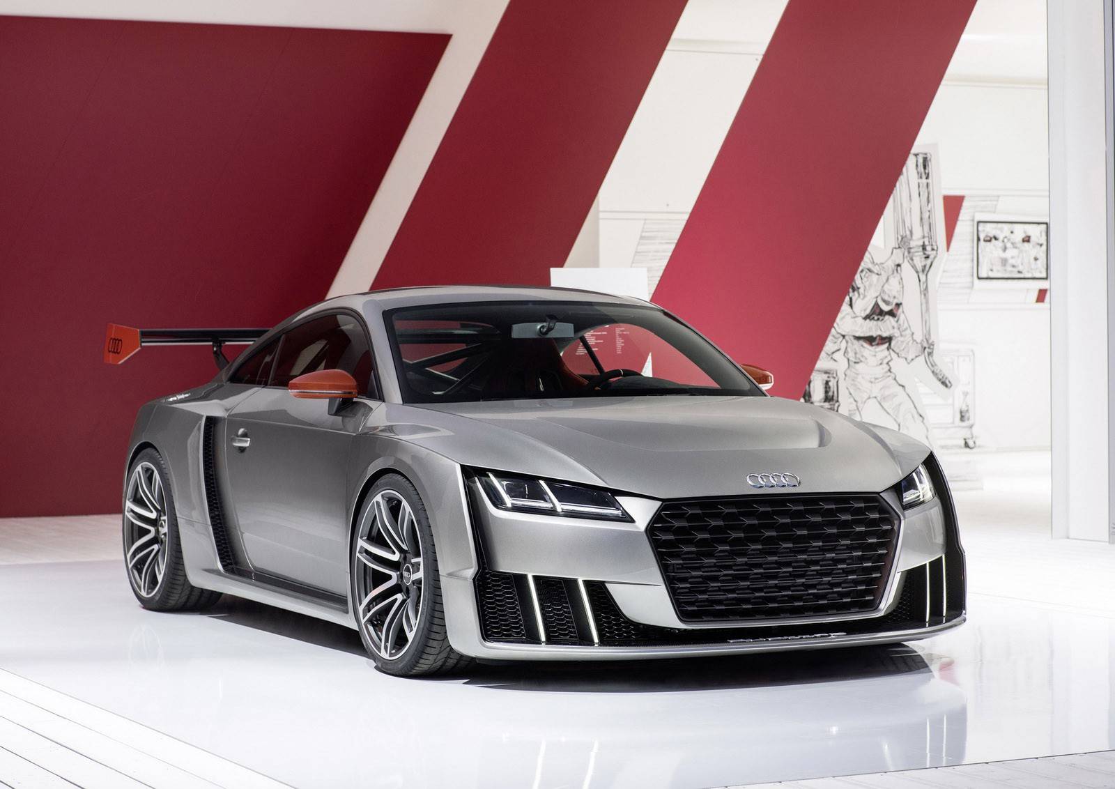 Audi привезла в Вертерзее 600-сильный концепт TT Clubsport Turbo [видео] - 14