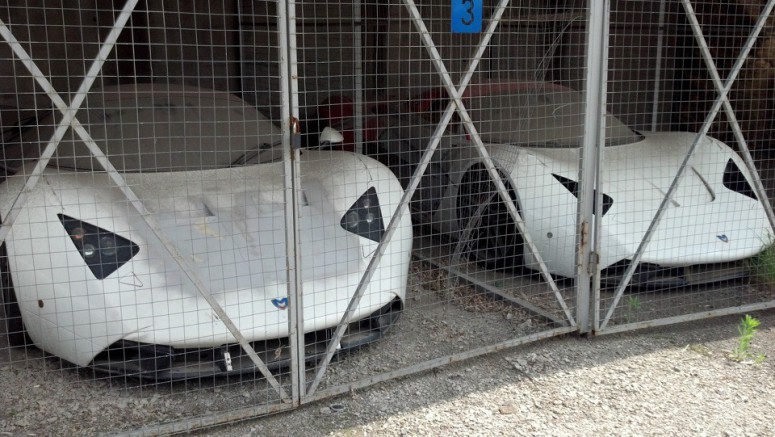 В России нашли брошенные спорткары Marussia
