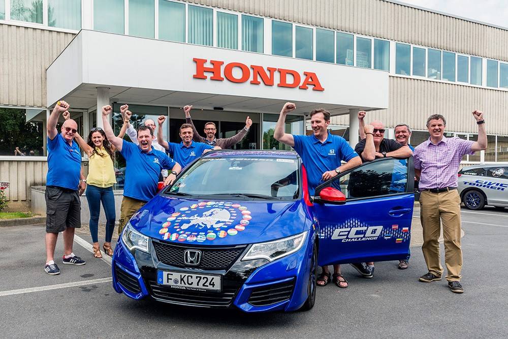 Honda Civic Tourer установила рекорд Гиннеса по топливной эффективности - 2