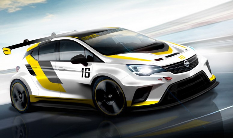 Opel представит во Франкфурте гоночную версию Astra TCR