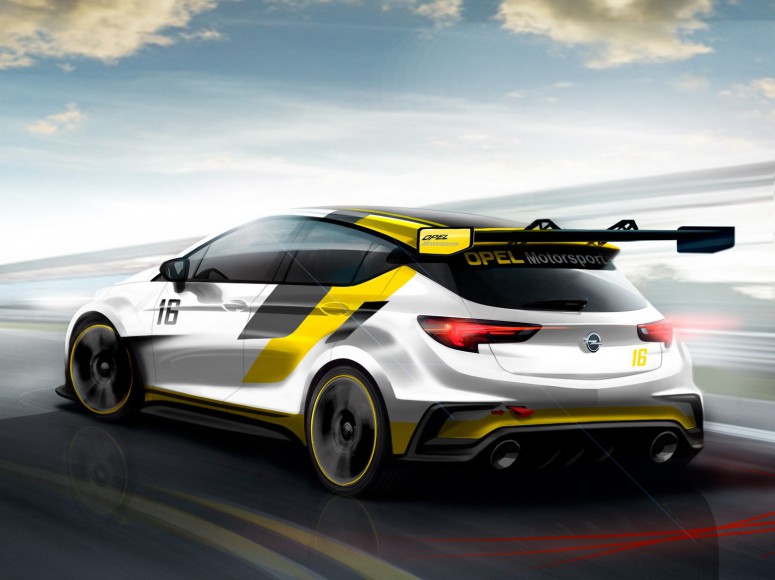 Opel представит во Франкфурте гоночную версию Astra TCR